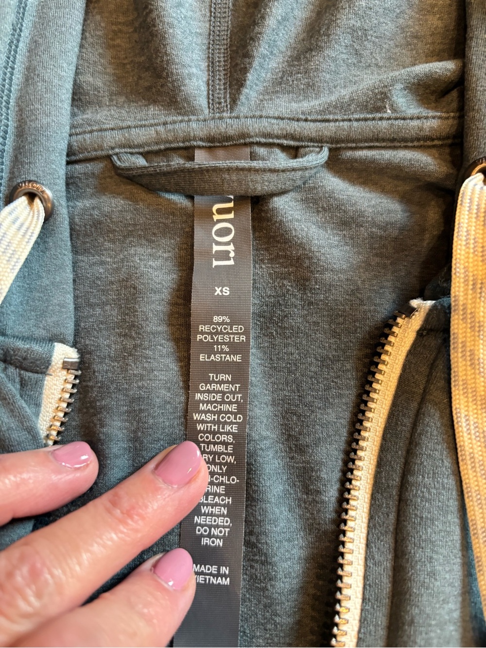 Vuori Teal-Green Halo Performance Hoodie 2.0 - Picture 2 of 6